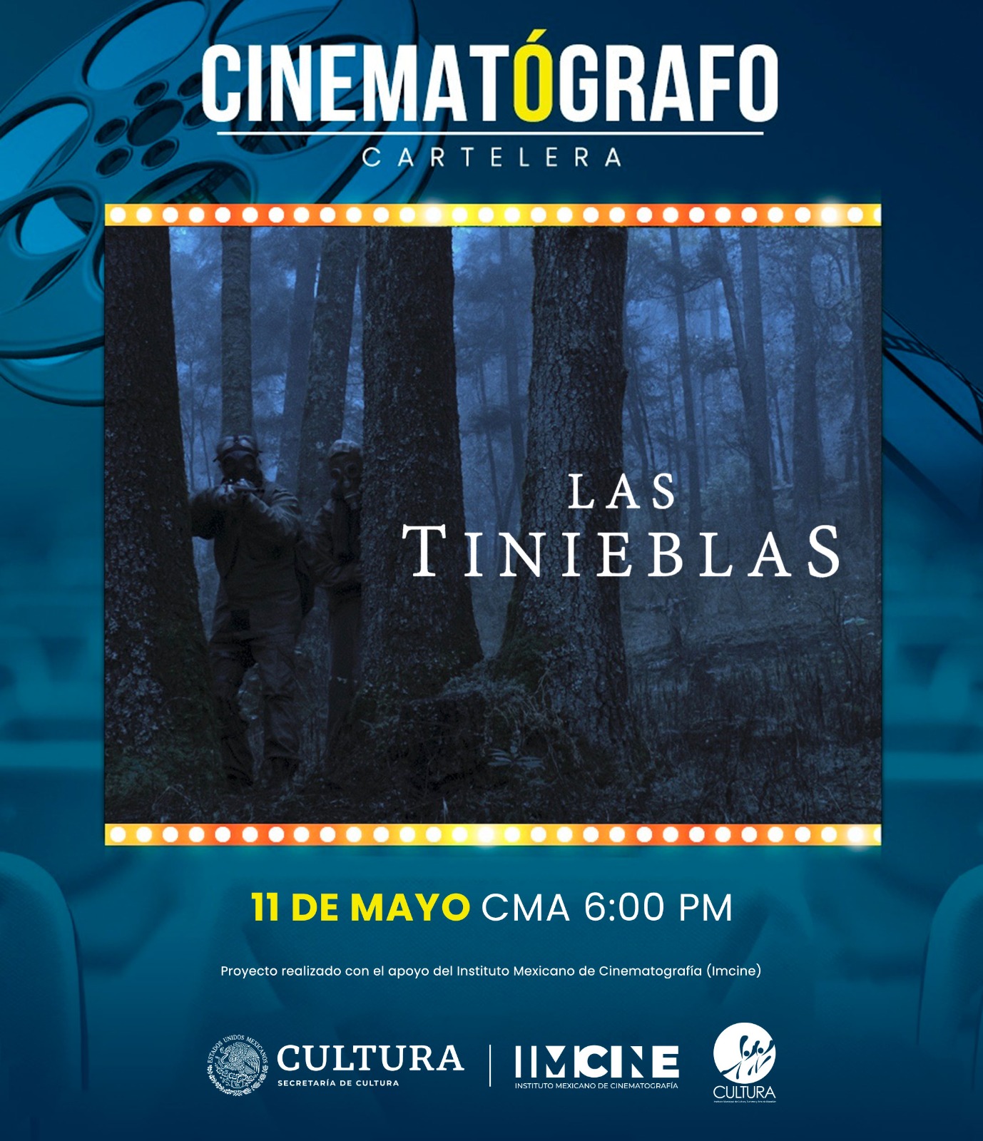 El terror invade el Cinematógrafo “Marco Lugo” con “Las Tinieblas”